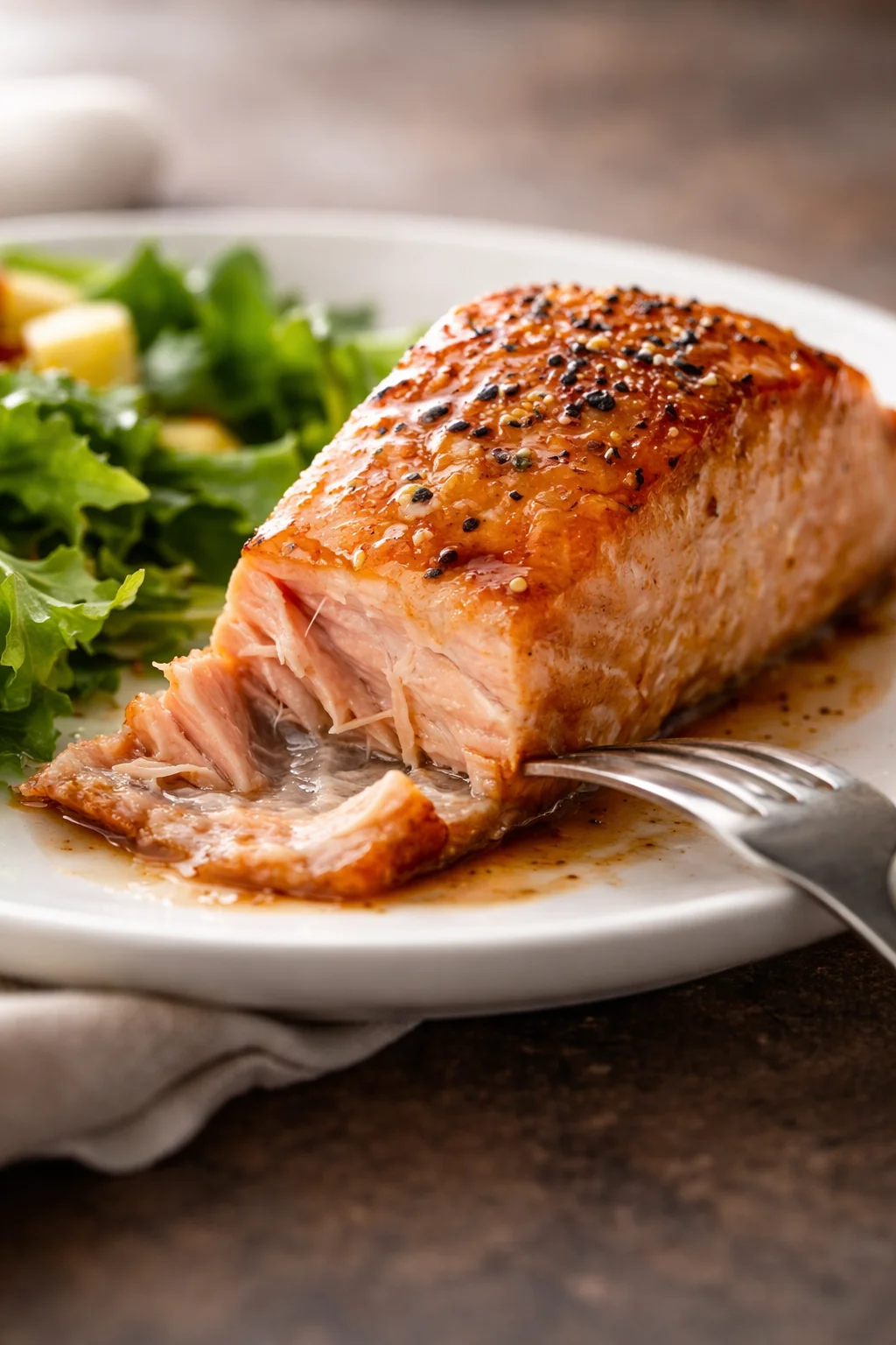 Brown Sugar Glazed Salmon
