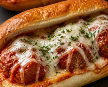 Cheesy Meatball Subs