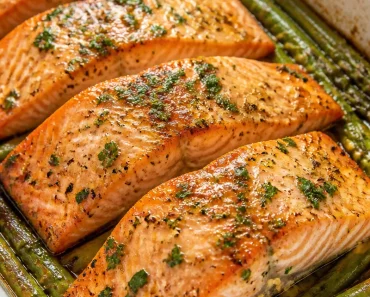 Garlic Butter Baked Salmon