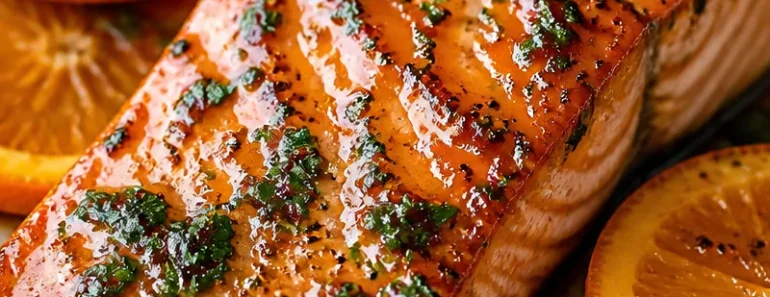 Orange Glazed Salmon