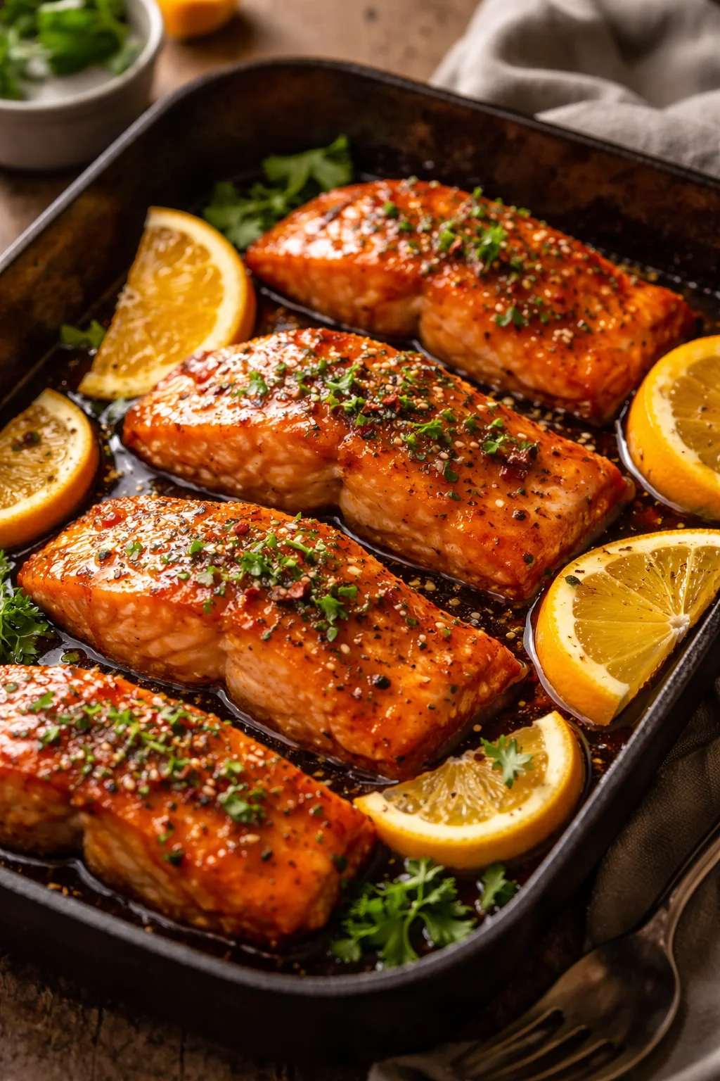 Orange Glazed Salmon