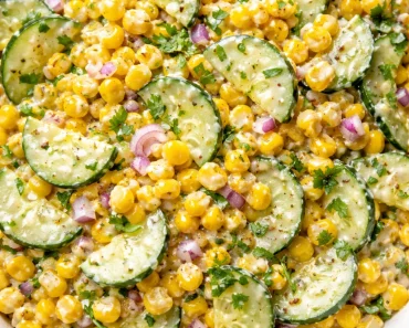 Street Corn Creamy Cucumber Salad for Ultimate Summer Fun