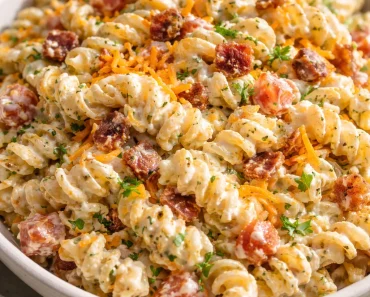 Bacon Ranch Pasta Salad Bacon Ranch Pasta Salad