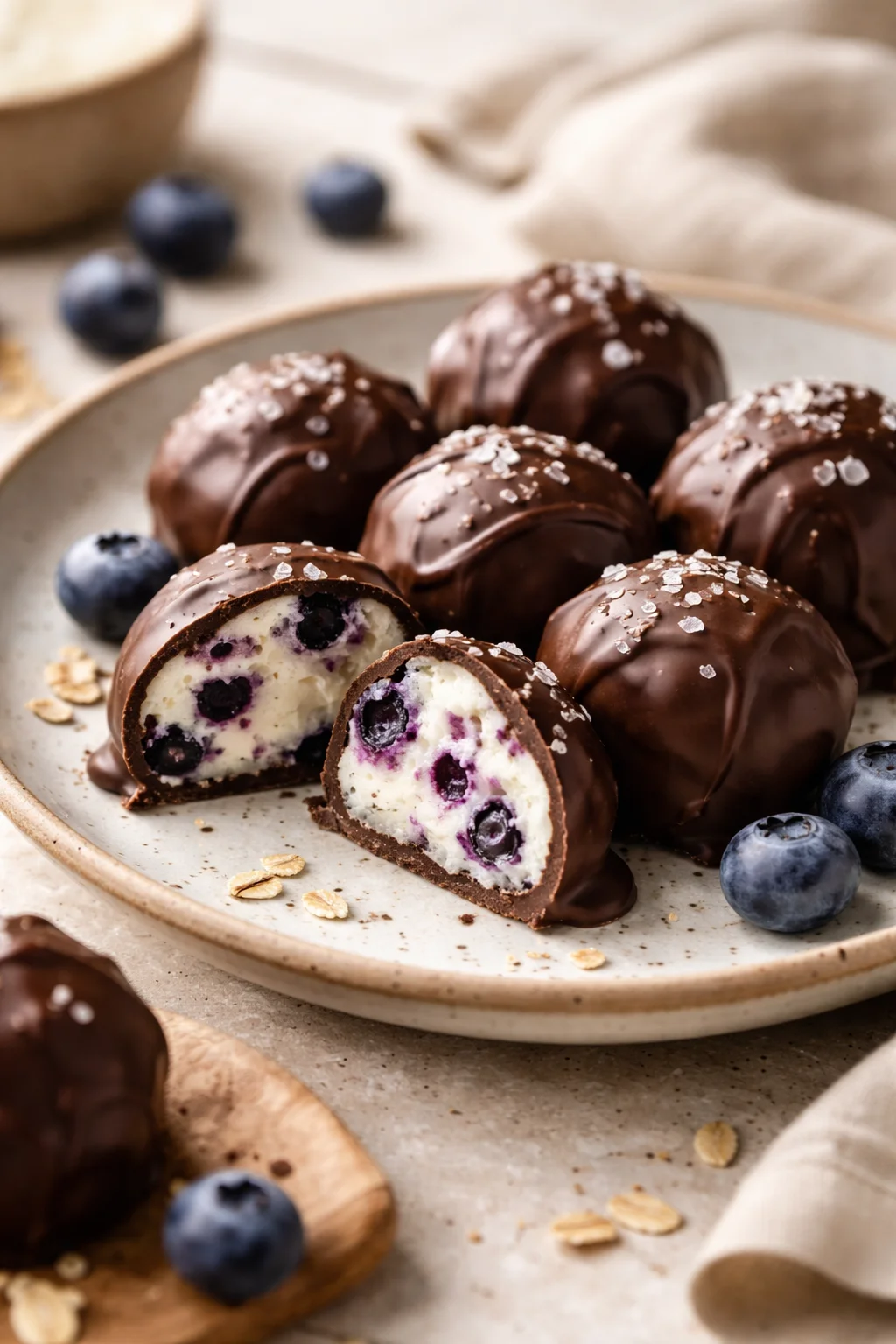 Blueberry Yogurt Clusters