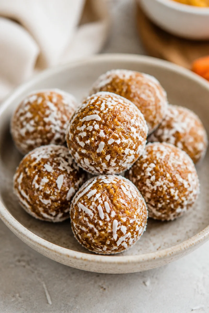 Carrot Cake Energy Balls