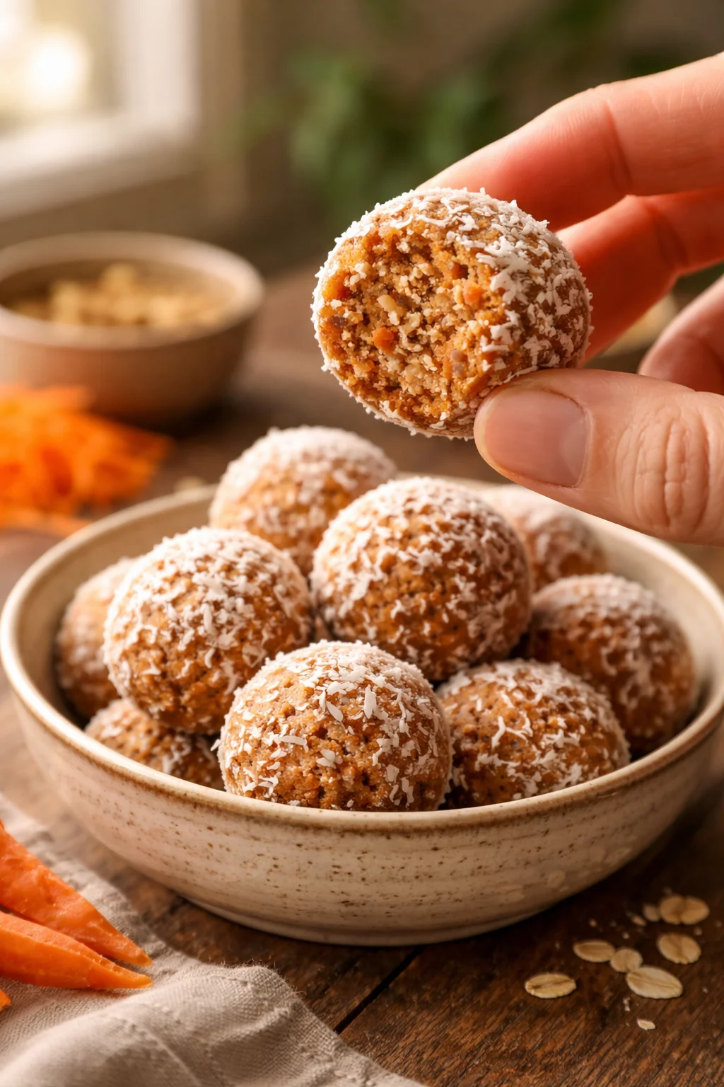 Carrot Cake Energy Balls