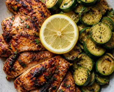 Easy Asado Chicken with Lemon Zucchini Sauté Easy Asado Chicken with Lemon Zucchini Sauté