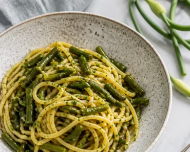 Garlic Scape Pasta (Vegan) Garlic Scape Pasta (Vegan)