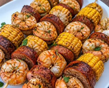 Grilled Seafood Skewers