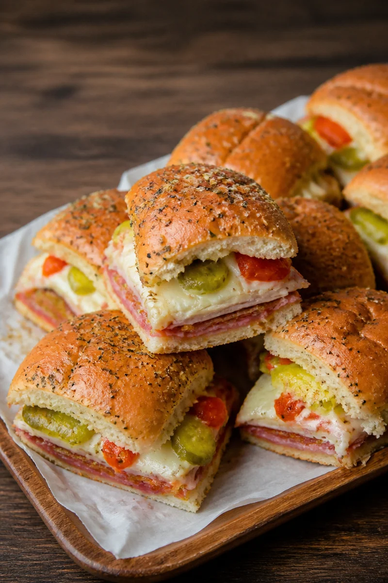 Hot Italian Sub Sliders