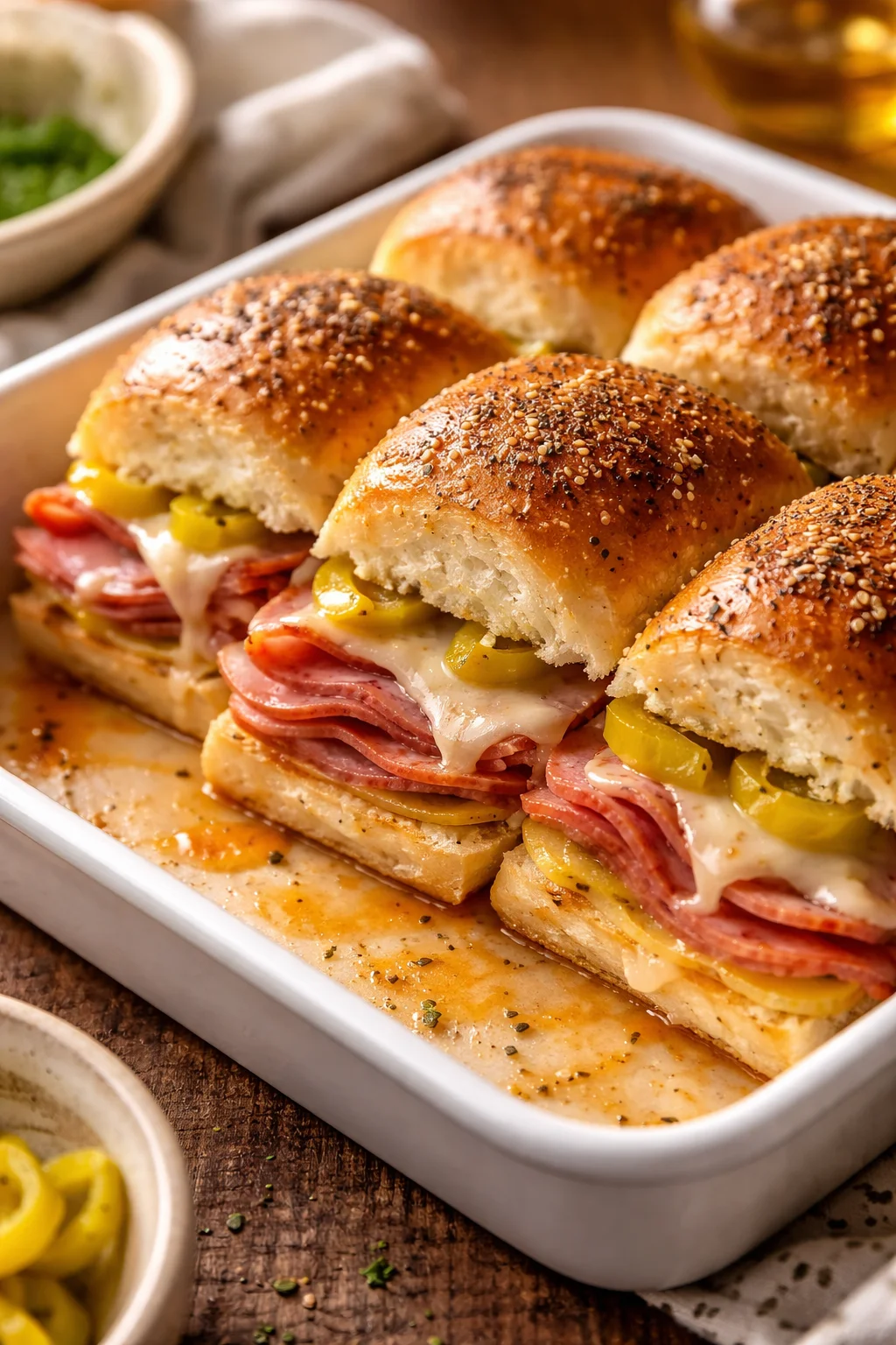 Hot Italian Sub Sliders