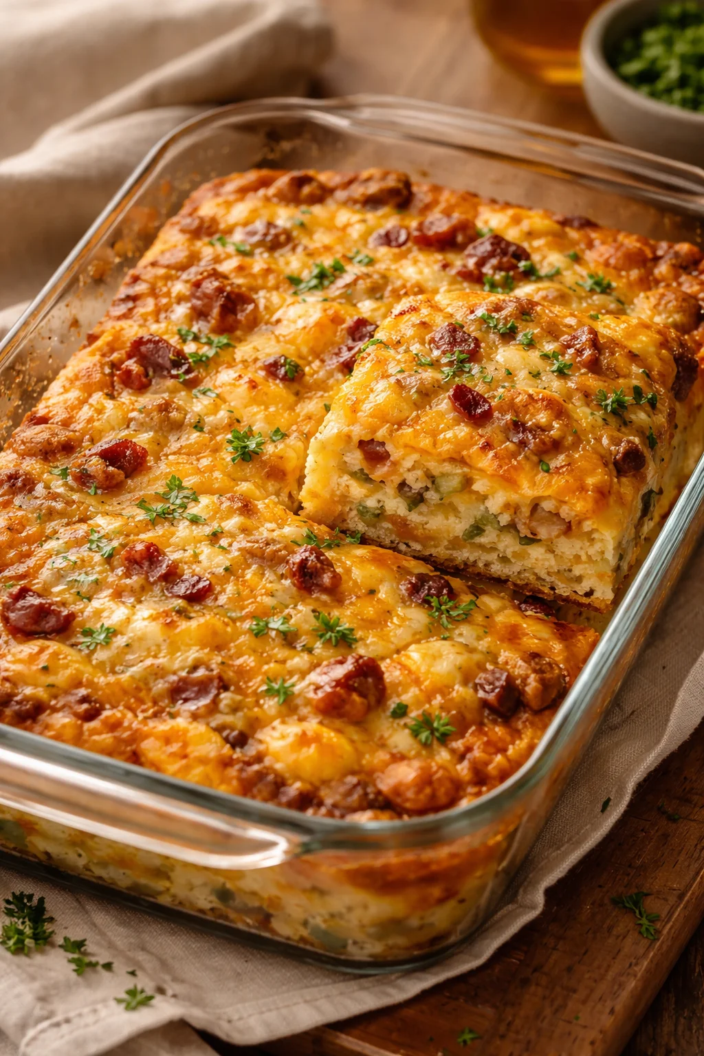 Loaded Baked Egg Casserole
