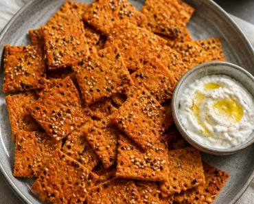 Red Lentil Crackers – High-Protein, Healthy Snack