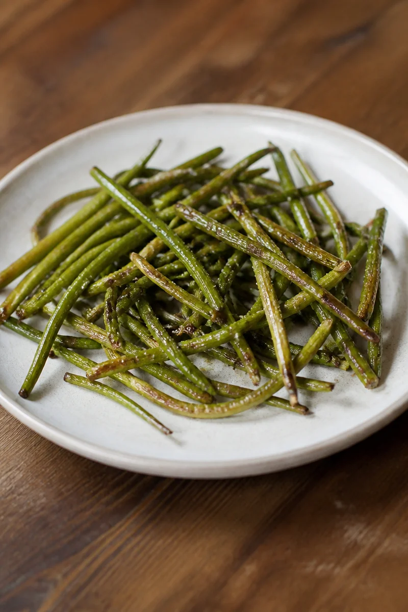 Roasted Garlic Scapes