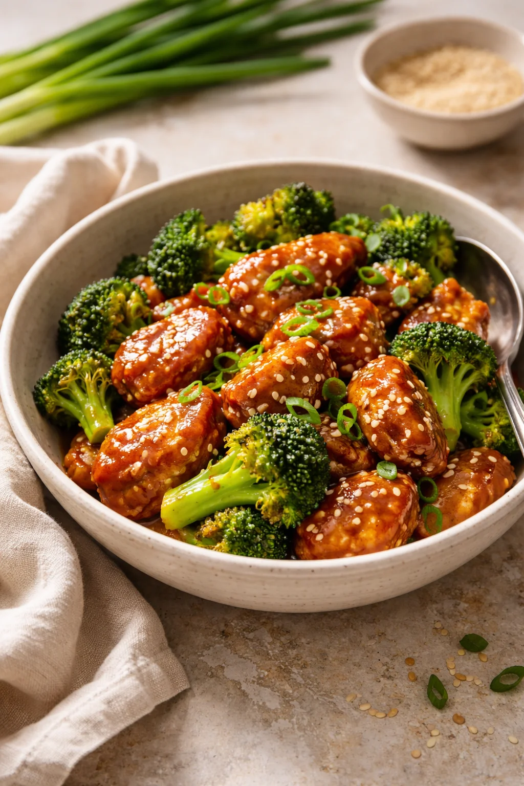 Sweet Sheet Pan Pineapple Chicken and Broccoli - thegirlskitchen