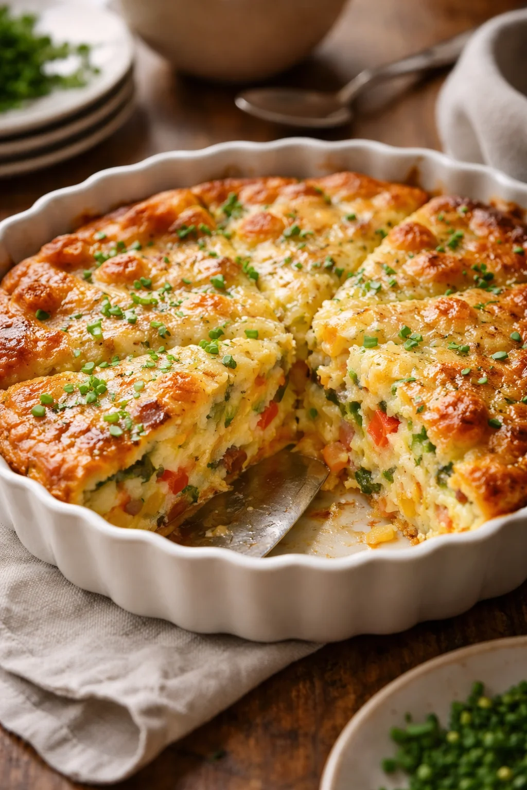 Cheesy Egg Casserole