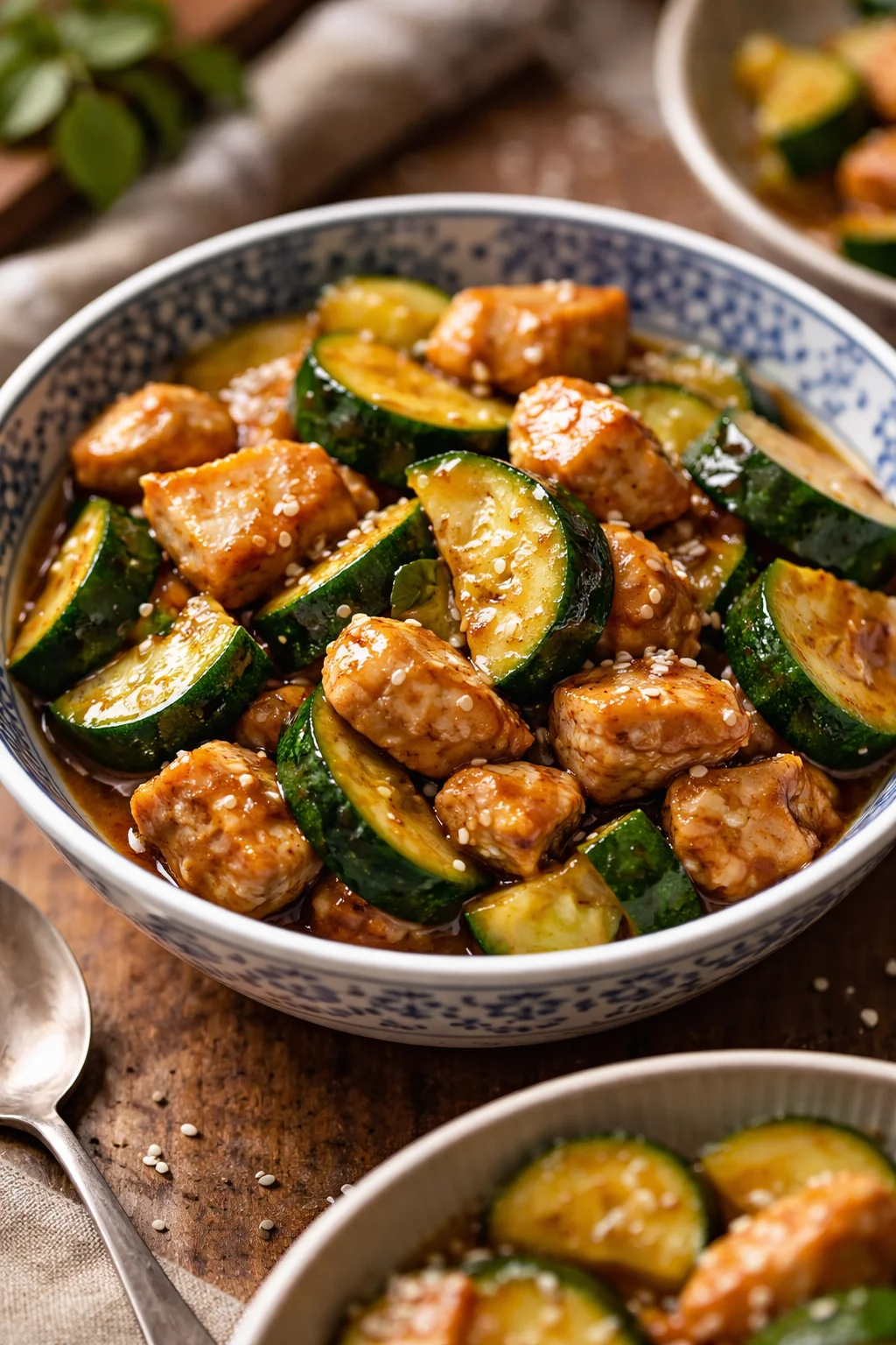 Chicken Zucchini Stir Fry