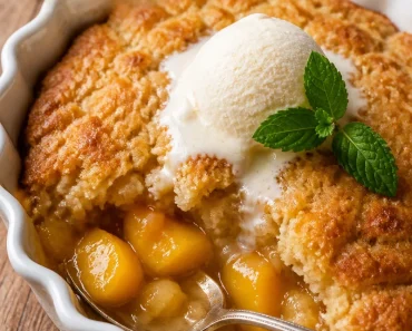Classic Oven-Baked Peach Cobbler