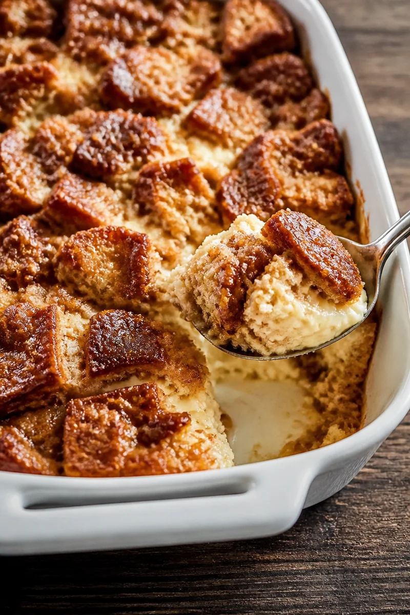Creamy Baked Cream Cheese French Toast Casserole