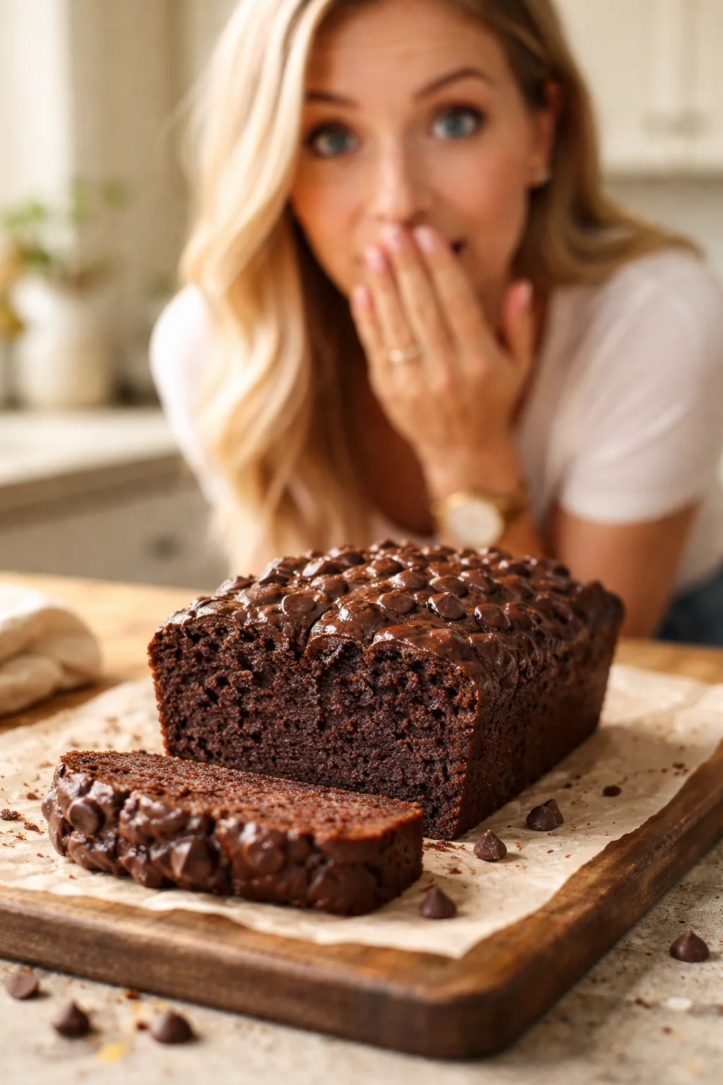Double Chocolate Zucchini Bread