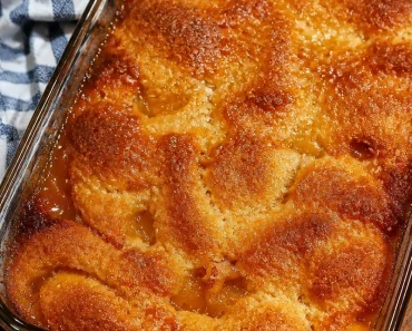 Easy Peach Cobbler Recipe