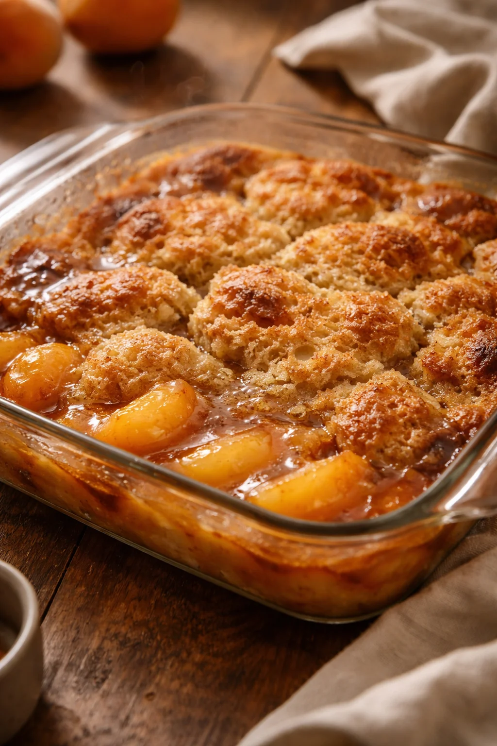 Easy Peach Cobbler Recipe