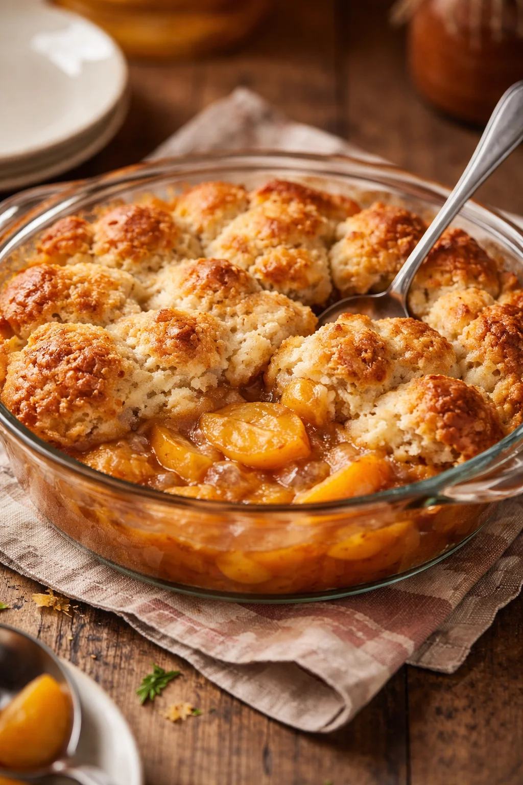 Easy Peach Cobbler Recipe