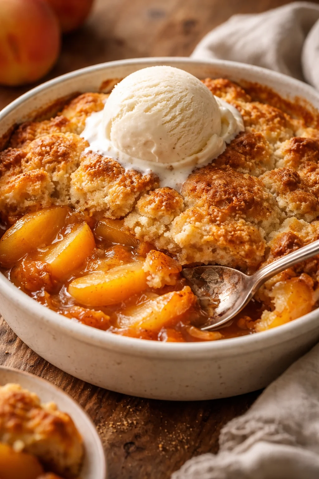 Easy Southern Peach Cobbler