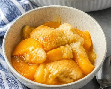 Gluten-Free Peach Cobbler Recipe