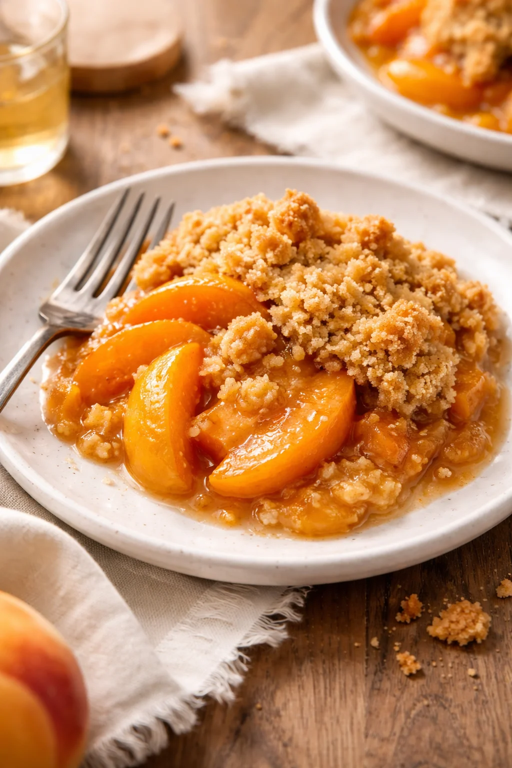 Gluten-Free Peach Cobbler Recipe
