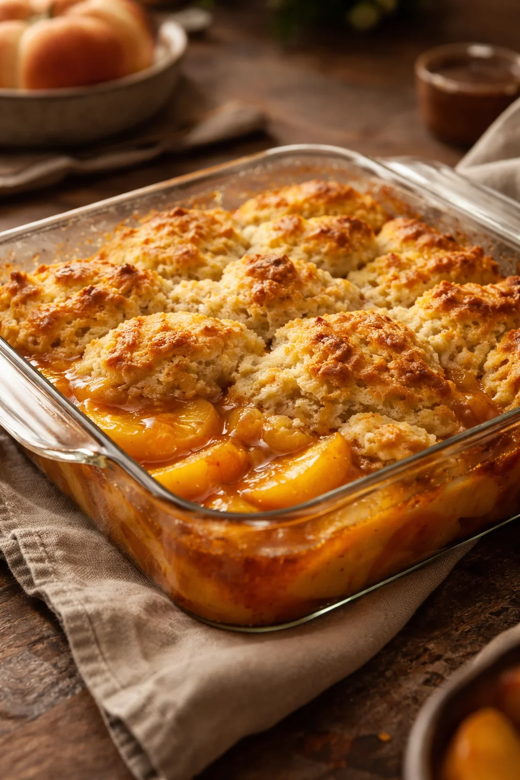 Homemade Peach Cobbler