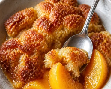 Homemade Peach Cobbler
