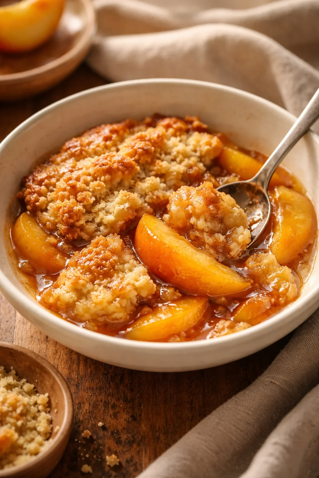 Homemade Peach Cobbler