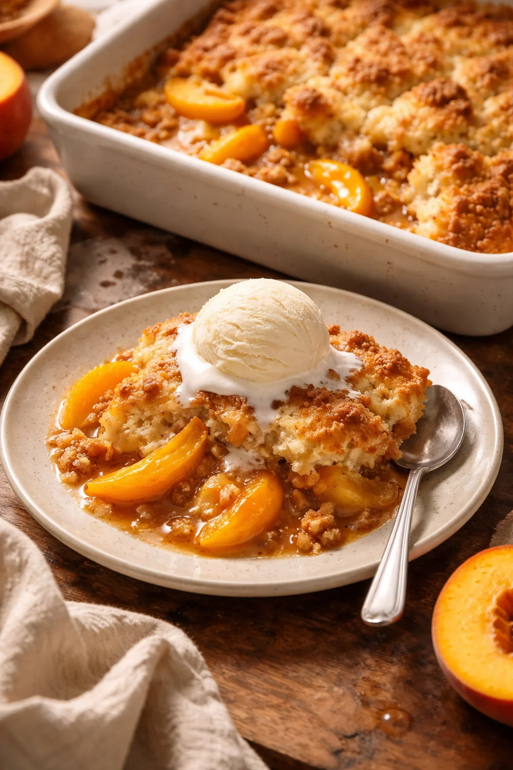 Joanna Gaines Peach Cobbler