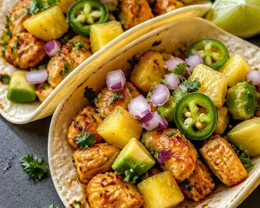 Pineapple Chicken Tacos