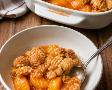 Pioneer Woman’s Peach Cobbler With Canned Peaches