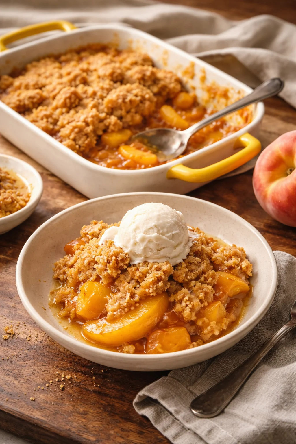 Pioneer Woman’s Peach Cobbler With Canned Peaches