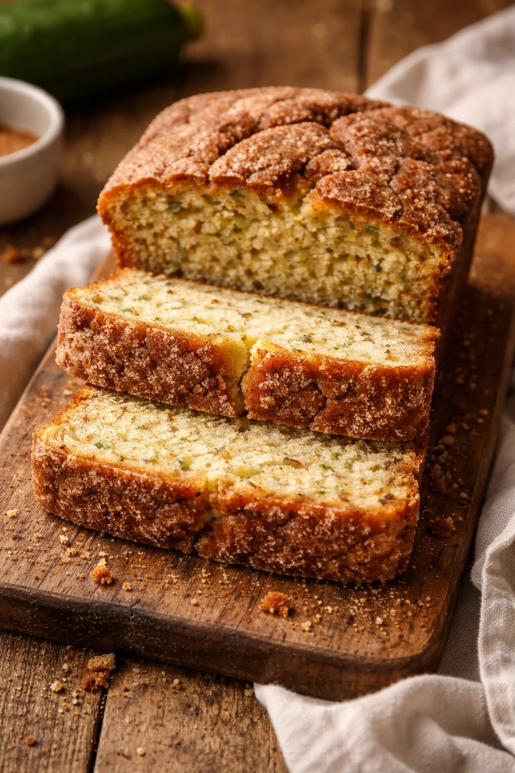 Snickerdoodle Zucchini Bread