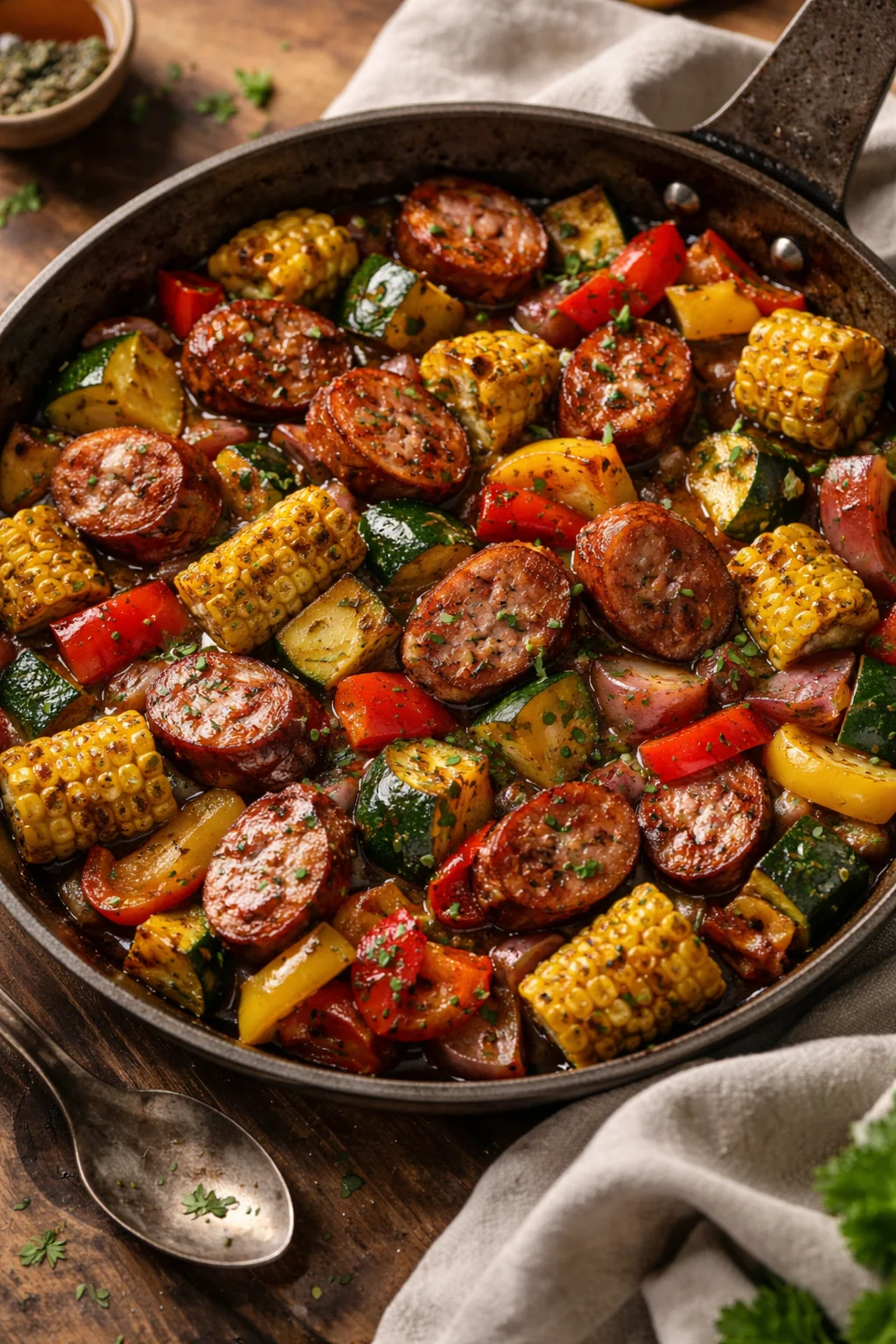 Summer Sausage Skillet