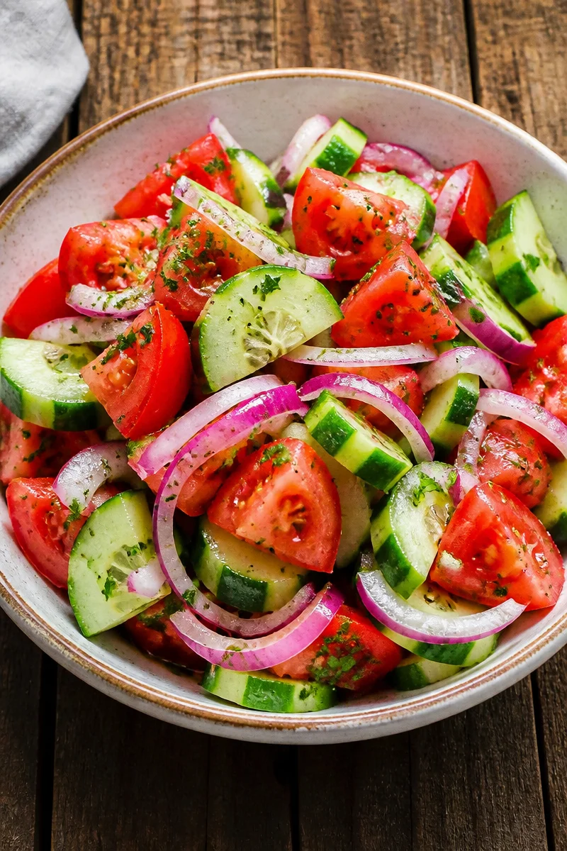 Tomato Cucumber Salad Recipe