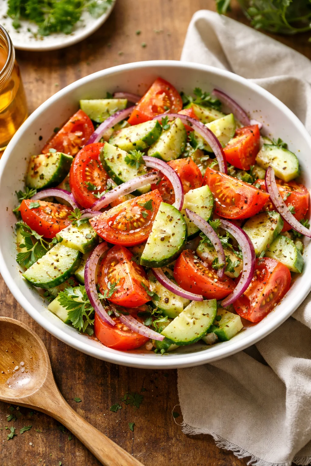 Tomato Cucumber Salad Recipe