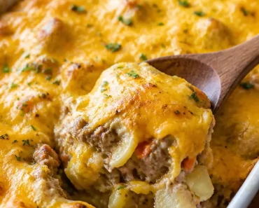 Turkey Sausage Hash Brown Breakfast Casserole Recipe