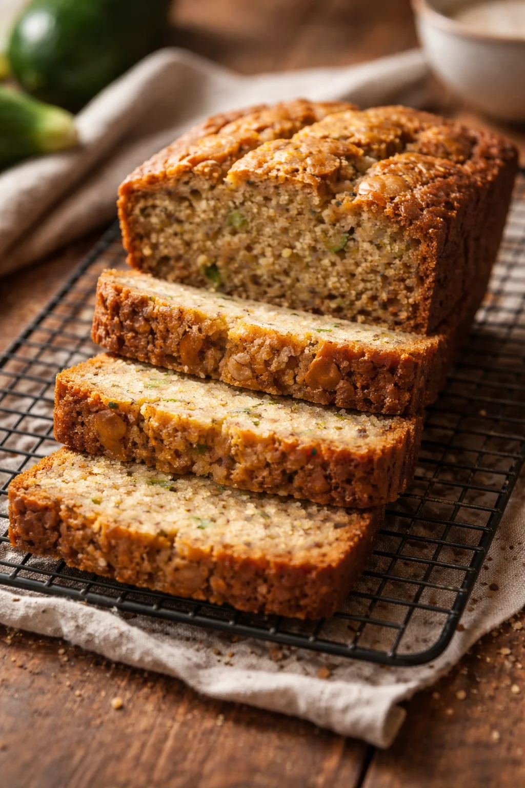 Zucchini Banana Bread