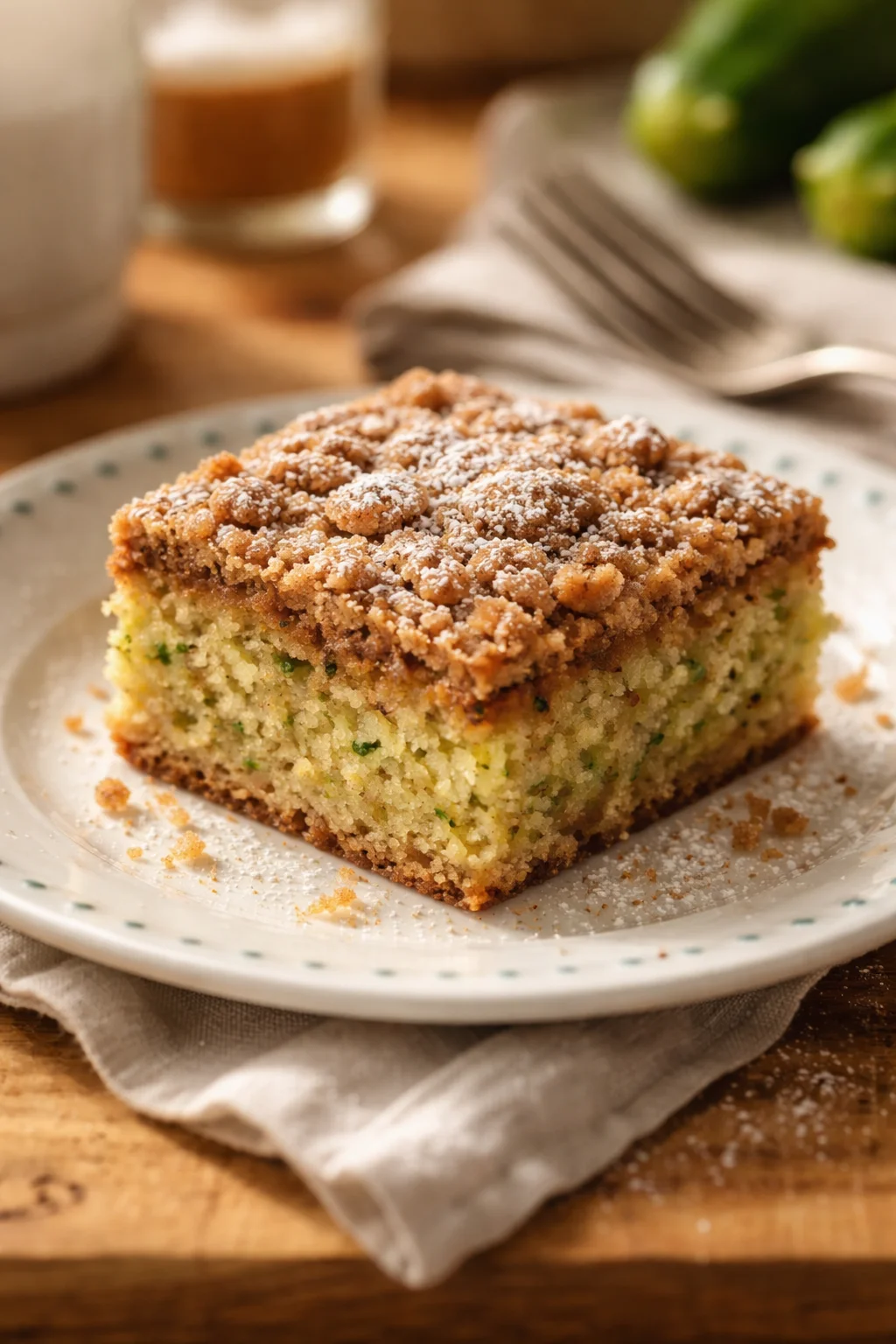 Zucchini Coffee Cake Recipe - Perfect for Breakfast | Zucchini Coffee Cake Bread, Zucchini Crumb Cake Recipe, Zucchini Dessert Recipes