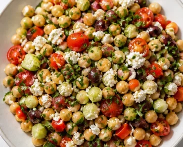 10-Minute Mediterranean Chickpea Salad 10-Minute Mediterranean Chickpea Salad