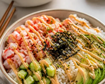 California Roll Sushi Bowls