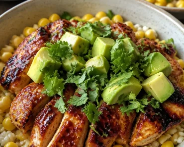 Easy Summer Meal Prep Grilled Chicken Bowls with Avocado and Corn Easy Summer Meal Prep Grilled Chicken Bowls with Avocado and Corn