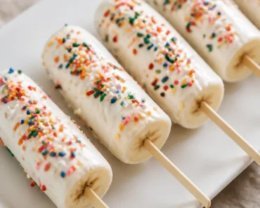 Healthy Frozen Yogurt Banana Pops