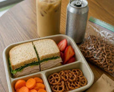Lazy Turkey Sandwich Lunch