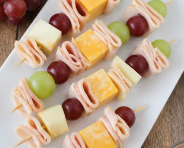 Lunchbox Turkey & Ham Skewers Lunchbox Turkey & Ham Skewers